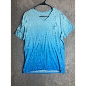 American Eagle Mens Large Athletic Fit Blue VNeck Tshirt